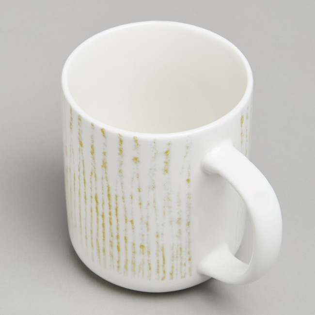 Набор кружек bronco "daily" 4 шт. 350 мл горчичный Bronco (576-1007)