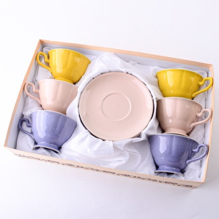 Чайный сервиз на 6 персон 200 мл 12 пр керамика LR (9-27581-3) Чайный сервиз на 6 персон 200 мл 12 пр керамика LR (9-27581-3)