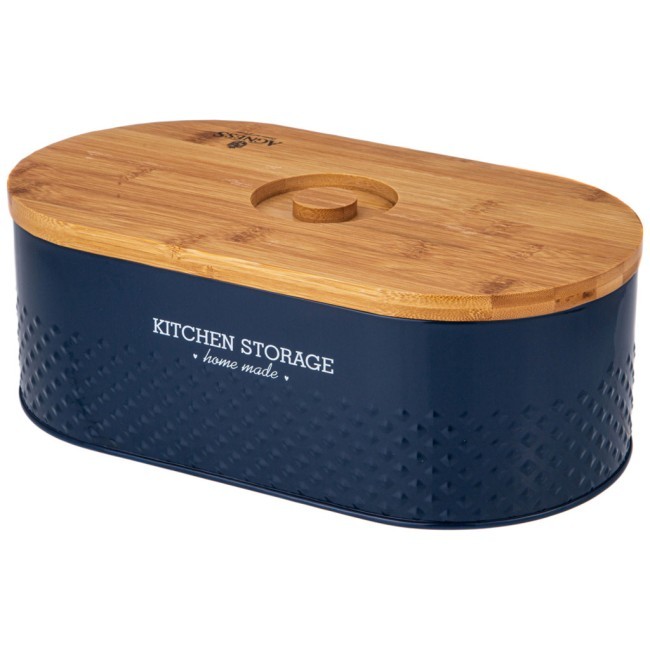 Хлебница agness 33,8х18х12см dark blue Agness (938-078)