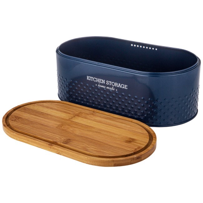Хлебница agness 33,8х18х12см dark blue Agness (938-078)