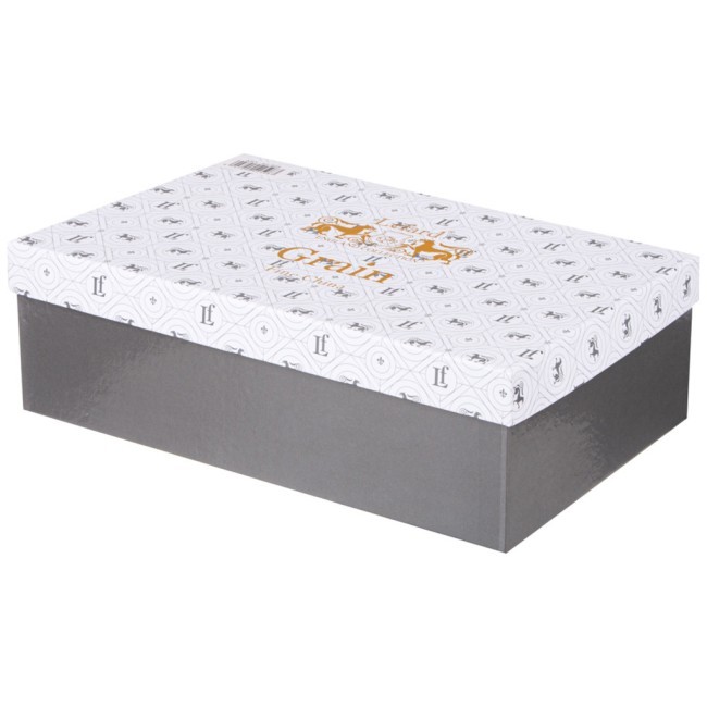 Чайный набор lefard "grain" на 2 пер. 4 пр. 220 мл серый Lefard (42-507)