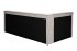Кровать детская угловая Runa-80 с мех шенилл серая Seppia Ser 114*215*80см (TT-00016135)