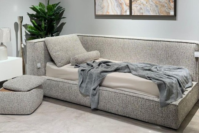 Кровать детская угловая Руна(Runa)-80 с мех шенилл серая Seppia-Ser 114*215*80см (TT-00016135) Кровать детская угловая Руна(Runa)-80 с мех шенилл серая Seppia-Ser 114*215*80см (TT-00016135)
