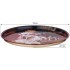 Поднос сервировочный agness "девочка с собачками" 33х2,1 см Agness (898-205)