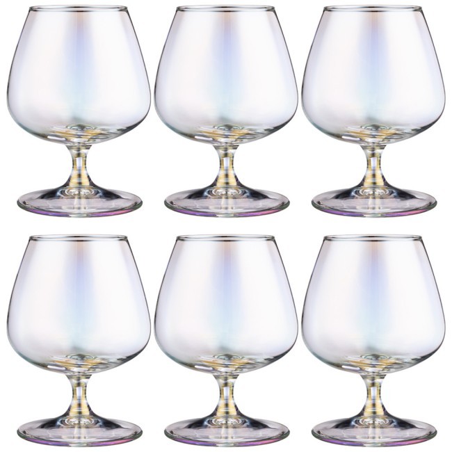 Набор бокалов для бренди из 6 шт "лиловая дымка" 410 мл Lefard (194-734)