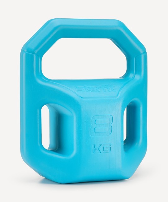 Гиря пластиковая Starfit DB-505, 8 кг, синий (2113753)