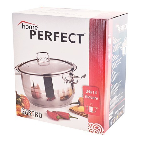 Кастрюля 6л Home Perfec 24х14 см Турция (80415) Кастрюля 6л Home Perfec 24х14 см Турция (80415)