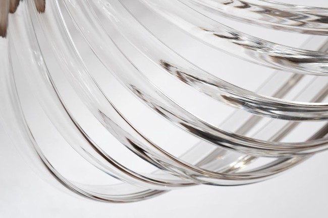 Светильник потолочный стекло/золото d40*61см (TT-00005445)