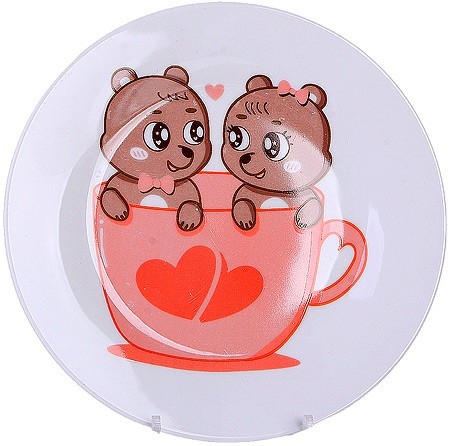 Детский набор посуды 3пр Мишки LR (60406) Детский набор посуды 3пр Мишки LR (60406)