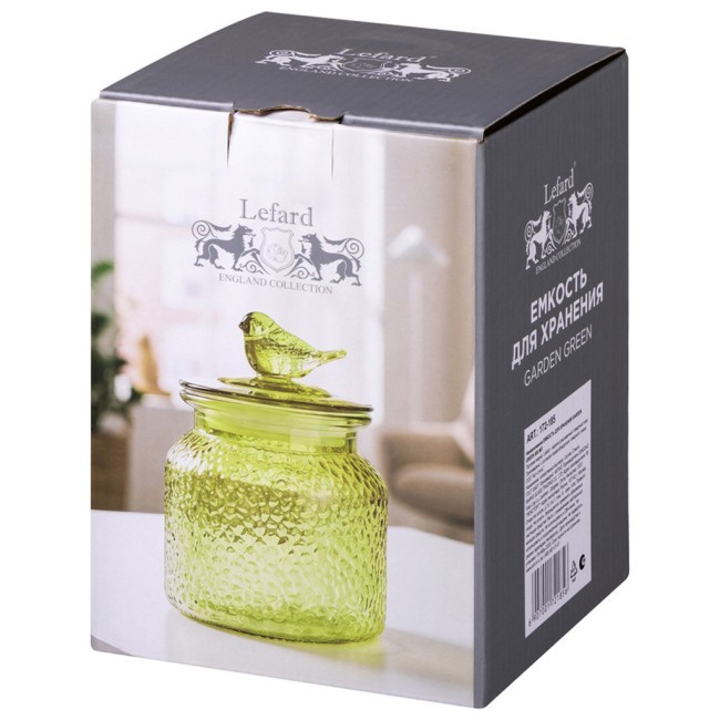 Емкость для хранения garden green 650 мл Lefard (172-185) Емкость для хранения garden green 650 мл Lefard (172-185)