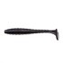 Виброхвост Helios Shaggy 3,35"/8,5 см, цвет Dark Star 5 шт HS-16-047 (77766)