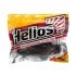 Виброхвост Helios Shaggy 3,35"/8,5 см, цвет Dark Star 5 шт HS-16-047 (77766)