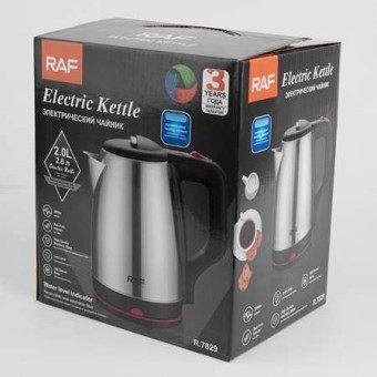 Эл.чайник (2000Вт 2л.мет.корпус) RAF (7829) Эл.чайник (2000Вт 2л.мет.корпус) RAF (7829)