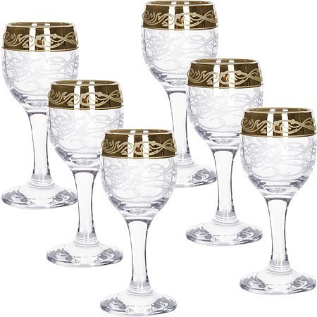 Набор 6-ти рюмок д/ликера "Шарм" (х4) " (MS134-04)