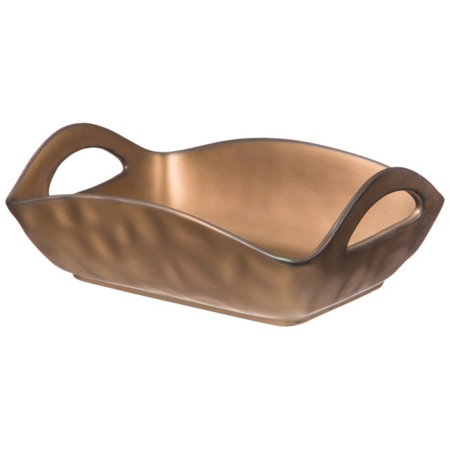Блюдо с ручками bronco "bronze" 23*16*8 см Bronco (474-178)