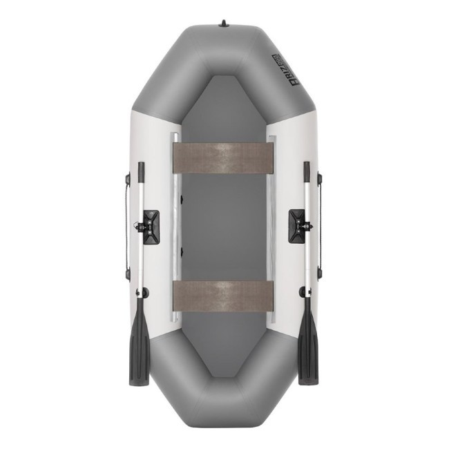 Лодка ПВХ Тонар Бриз 260 (бело-серая) (72579)