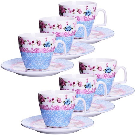 Коф/наб. 12пр 80мл кост/фарф БУТОН LR (24756)