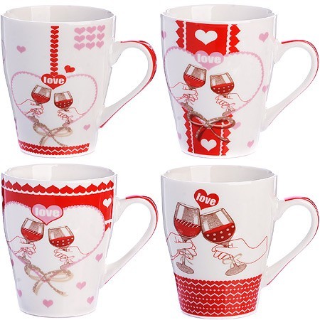 Кружка 340мл LOVE (мин.4шт) LR (25974)