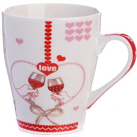 Кружка 340мл LOVE (мин.4шт) LR (25974)