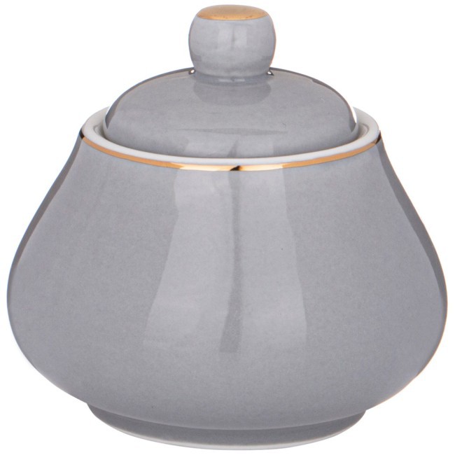 Чайный сервиз lefard на 6 пер. 14 пр. серый Lefard (275-1219) Чайный сервиз lefard на 6 пер. 14 пр. серый Lefard (275-1219)