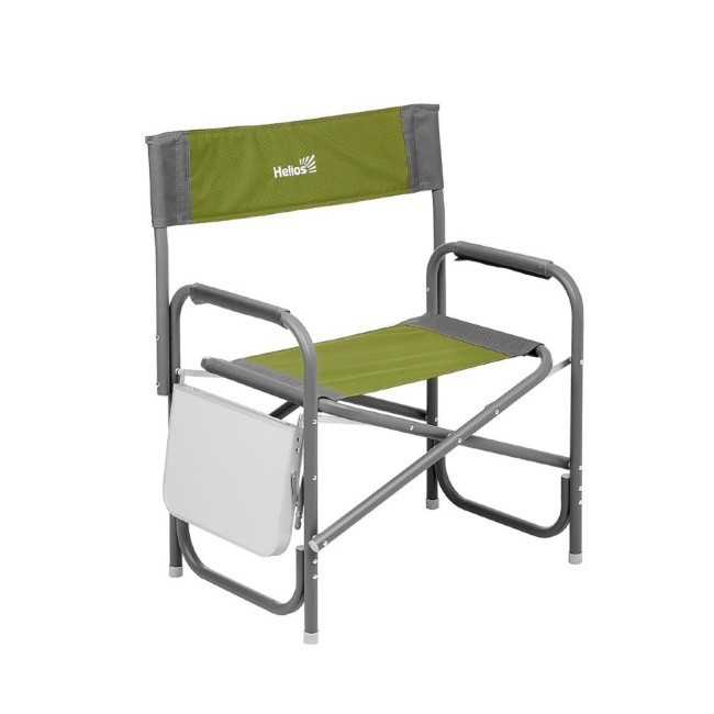 Кресло алюминиевое складное со столиком Helios Maxi Т-HS-DC-95200T-M-GG (71538) Кресло алюминиевое складное со столиком Helios Maxi Т-HS-DC-95200T-M-GG (71538)
