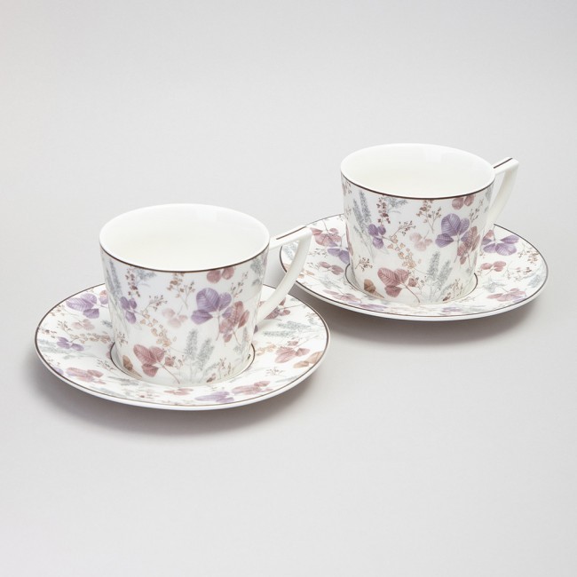 Чайный набор lefard "blossom" на 2 пер. 4 пр. 250 мл Lefard (165-603)