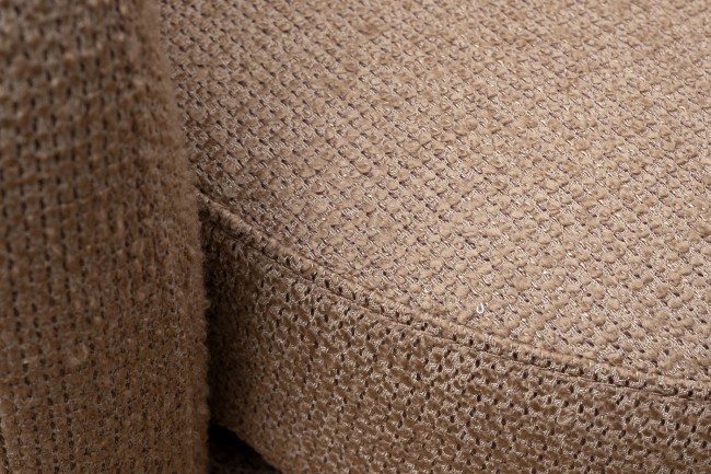 Кресло Napoli вращающееся, рогожка золото/черный Santo300-BEG+Santo302-CHZOL 76*76*76см (TT-00012732)