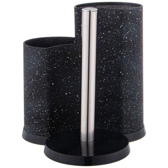 Подставка для ножей agness универсальная c держателем для полотенец, высота: 25*22*16см Agness (911-752)