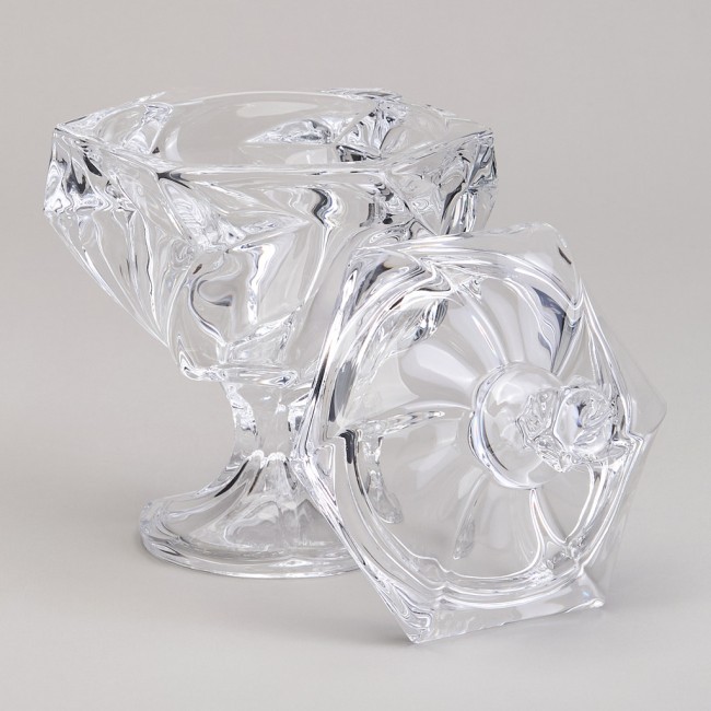 Блюдо с крышкой на ножке "bohema" диаметр=11,5 см высота=16,5 см Lefard (195-232) Блюдо с крышкой на ножке "bohema" диаметр=11,5 см высота=16,5 см Lefard (195-232)