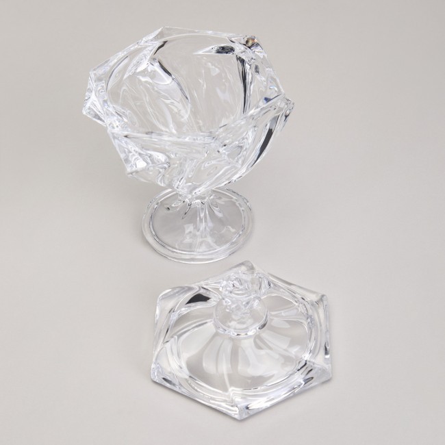 Блюдо с крышкой на ножке "bohema" диаметр=11,5 см высота=16,5 см Lefard (195-232) Блюдо с крышкой на ножке "bohema" диаметр=11,5 см высота=16,5 см Lefard (195-232)