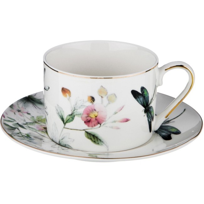 Чайный сервиз lefard "стрекоза" на 6пер. 15пр.  900/300/200/250 мл Lefard (275-1011)