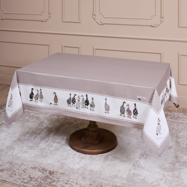 Скатерть "family farm" 160х220см , 100% хлопок, капучино, твил, пропитка Lefard (850-749-21) Скатерть "family farm" 160х220см , 100% хлопок, капучино, твил, пропитка Lefard (850-749-21)