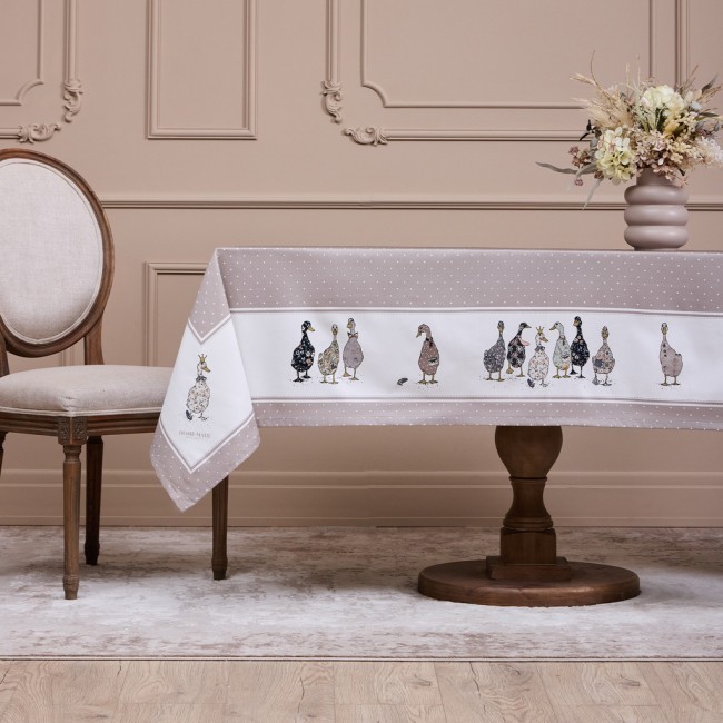 Скатерть "family farm" 160х220см , 100% хлопок, капучино, твил, пропитка Lefard (850-749-21) Скатерть "family farm" 160х220см , 100% хлопок, капучино, твил, пропитка Lefard (850-749-21)