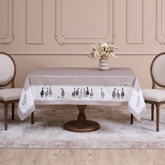 Скатерть "family farm" 160х220см , 100% хлопок, капучино, твил, пропитка Lefard (850-749-21) Скатерть "family farm" 160х220см , 100% хлопок, капучино, твил, пропитка Lefard (850-749-21)