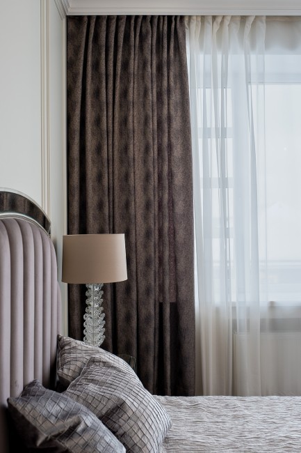 Портьера FIJI коричневая 275*260см (TT-00011396)