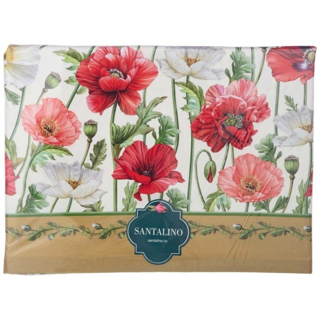 Скатерть "маки" 140х180 ,кремовый, 100% хлопок с пропиткой,твил Lefard (850-731-23) Скатерть "маки" 140х180 ,кремовый, 100% хлопок с пропиткой,твил Lefard (850-731-23)