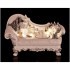 Фигурка "белый диван" с музыкой, вращением и подсветкой 21,5*11*13,5 см Lefard (868-107)