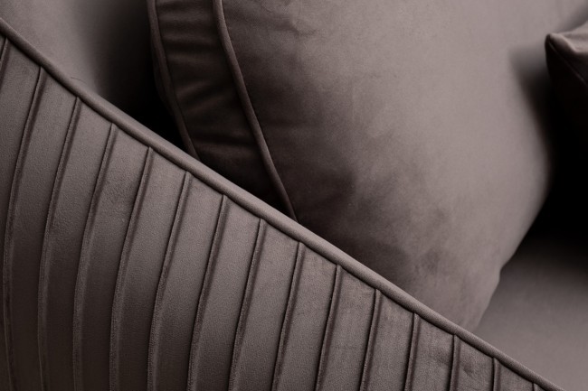 Диван Palazzo 240М трехм. раскладной серый Ром504+Ром504 240*105*95см (TT-00011554)