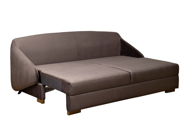 Диван Palazzo 240М трехм. раскладной серый Ром504+Ром504 240*105*95см (TT-00011554)