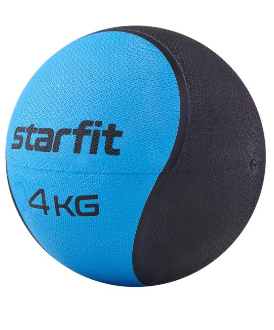 Медбол высокой плотности STARFIT GB-702, 4 кг, синий (1007334)