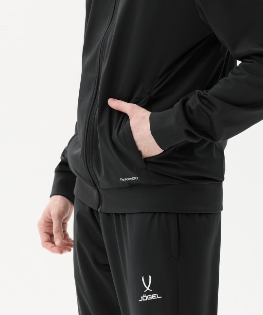 Олимпийка JOGEL DIVISION PerFormDRY Pre-match Knit Jacket, черный (2126286) Олимпийка JOGEL DIVISION PerFormDRY Pre-match Knit Jacket, черный (2126286)