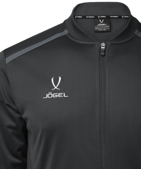 Олимпийка JOGEL DIVISION PerFormDRY Pre-match Knit Jacket, черный (2126286) Олимпийка JOGEL DIVISION PerFormDRY Pre-match Knit Jacket, черный (2126286)