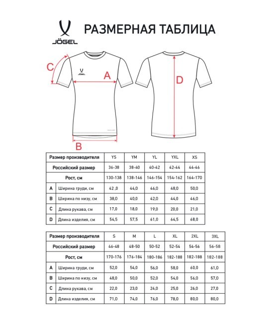 Футболка вратарская JOGEL DIVISION PerFormDRY SPLASH GK Jersey, серый, детский (2120976)