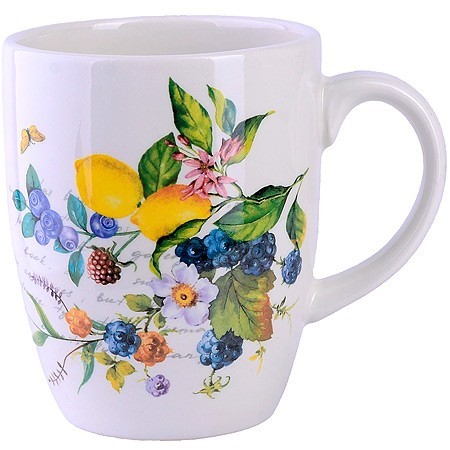Кружка 310мл Лесные ягоды с лимонами доломит LR (60138)