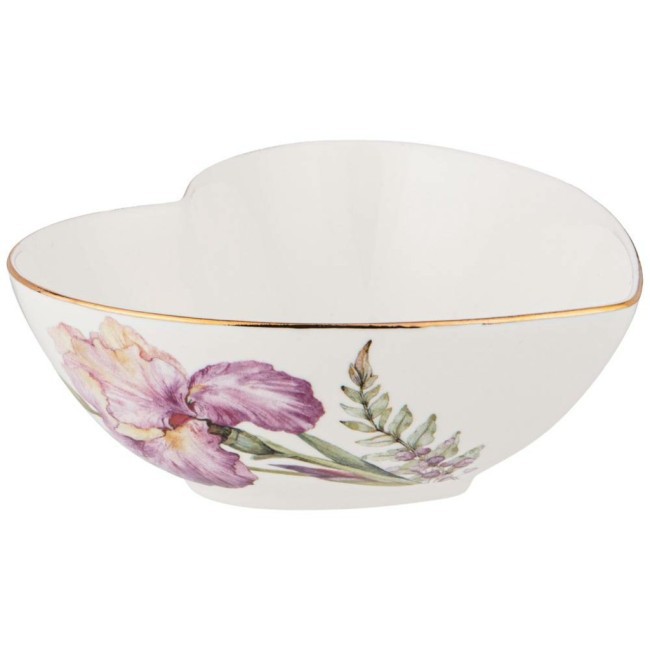 Салатник lefard "irises" в форме сердца 11,5*4 см 200 мл Lefard (590-358) Салатник lefard "irises" в форме сердца 11,5*4 см 200 мл Lefard (590-358)