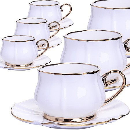 Чайный/наб 12пр 200мл фарфор ПРЕМИУМ LR (30532)