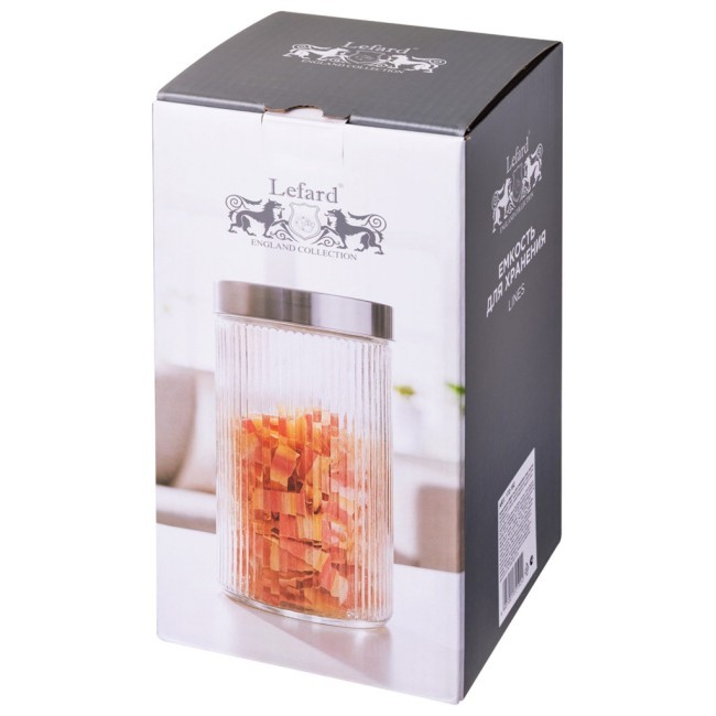 Емкость для хранения lines 1600 мл Lefard (172-192)