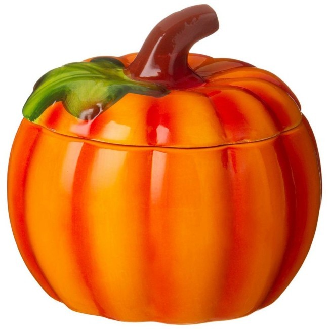 Блюдо для запекания с крышкой "тыква" 600 мл. 13*13*12 см. коллекция "il raccolto" Agness (490-455)