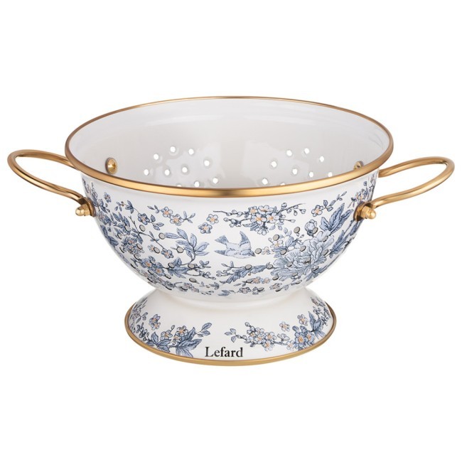 Дуршлаг lefard эмалированный, серия royal garden, 22*13 см Lefard (950-679)