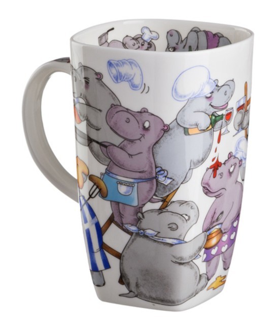 Кружка lefard "бегемоты" 650 мл Lefard (264-403) Кружка lefard "бегемоты" 650 мл Lefard (264-403)